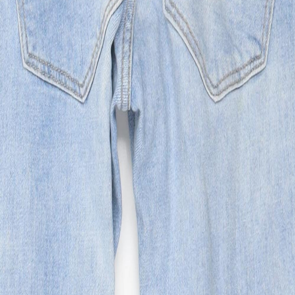 Womens UK Size 6 H&M Regular Fit Skinny Blue Jeans