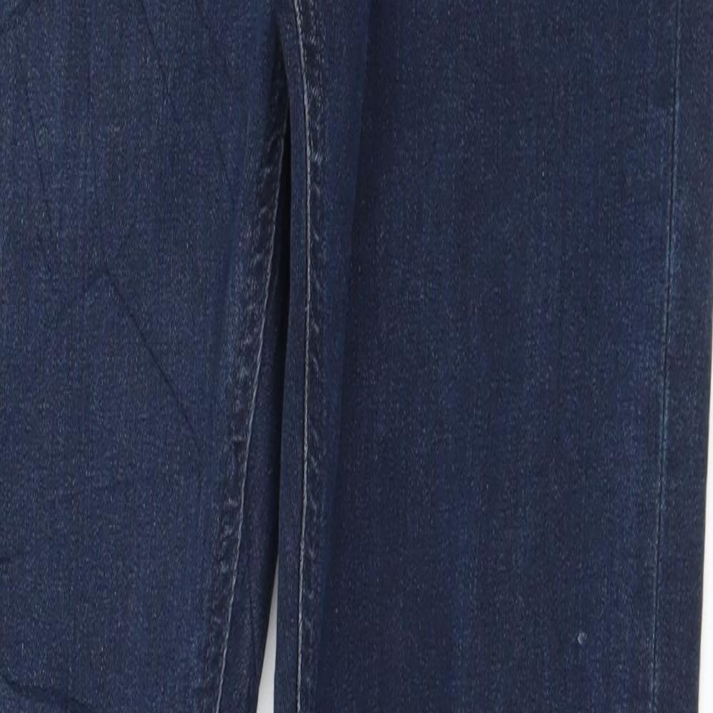Denim & Co. Womens Blue  Denim Skinny Jeans Size 8 L29 in