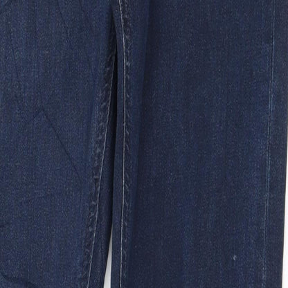 Denim & Co. Womens Blue  Denim Skinny Jeans Size 8 L29 in