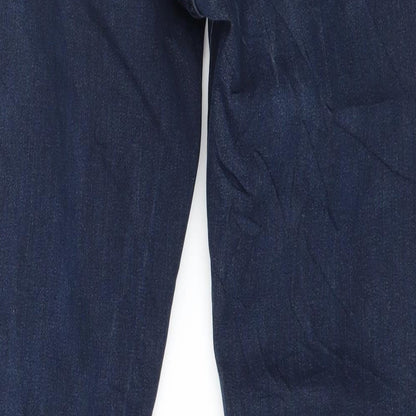 Denim & Co. Womens Blue  Denim Skinny Jeans Size 8 L29 in