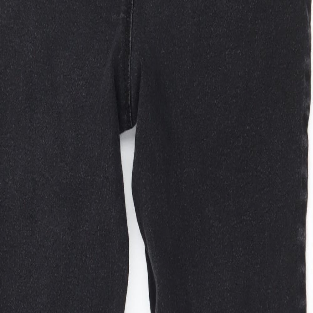 Matalan Womens Black  Denim Jegging Jeans Size 10 L26 in