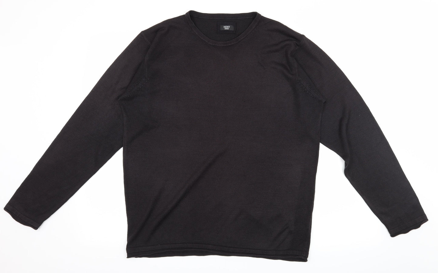 Womens UK Size M NEXT Black Basic T-Shirt