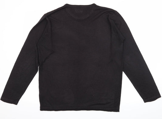 Womens UK Size M NEXT Black Basic T-Shirt