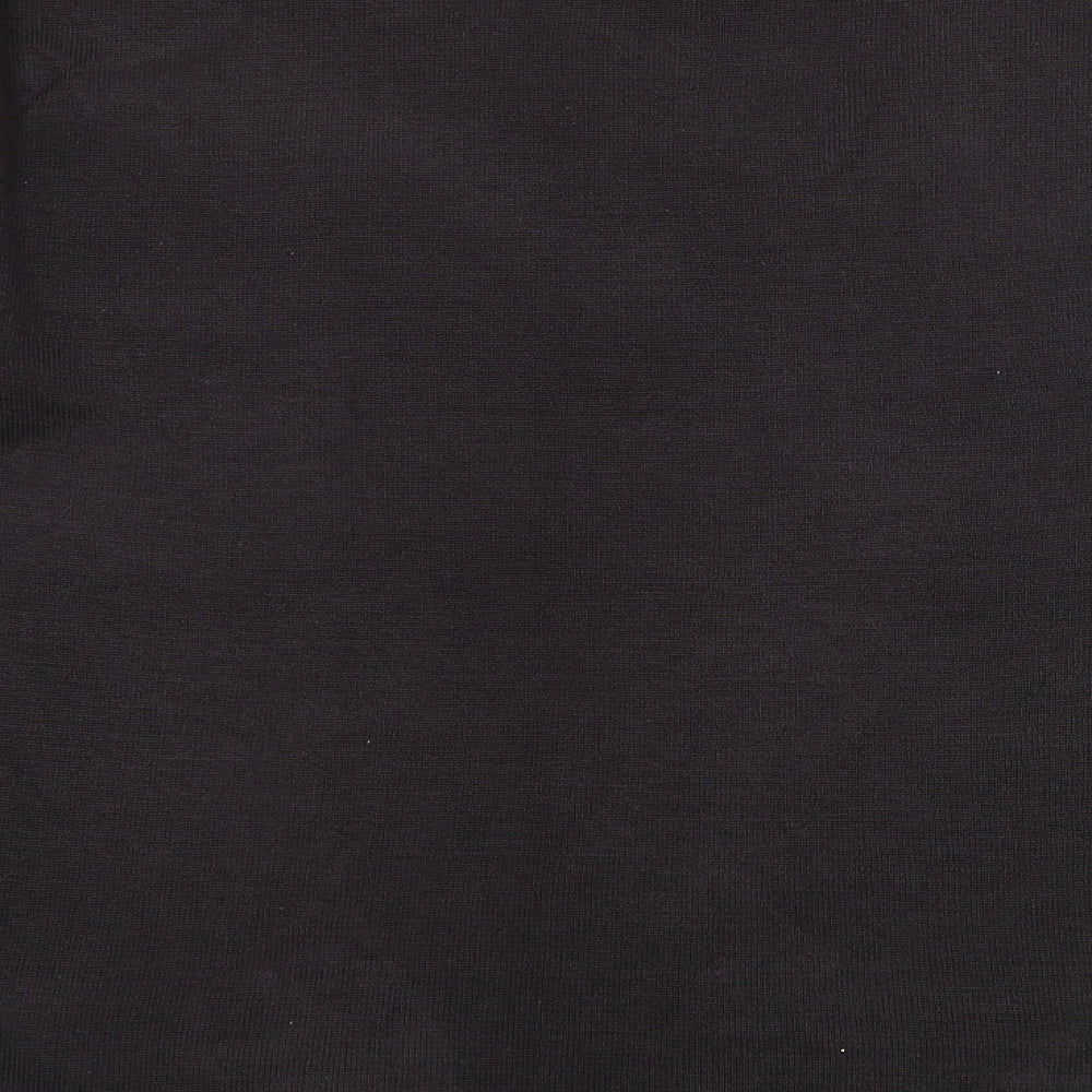 Womens UK Size M NEXT Black Basic T-Shirt