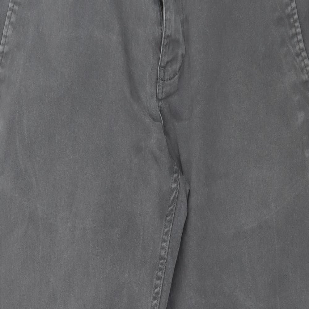 Jeff & Co Mens Grey   Trousers  Size 32 in L30 in