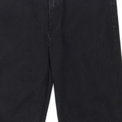 Easy Mens Black  Denim Skinny Jeans Size 32 in L30 in