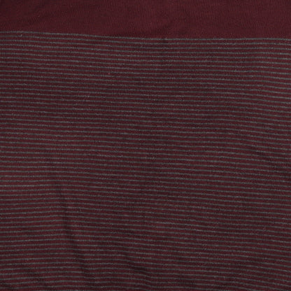 Cedar Wood State Mens Red Striped Knit Pullover Jumper Size L