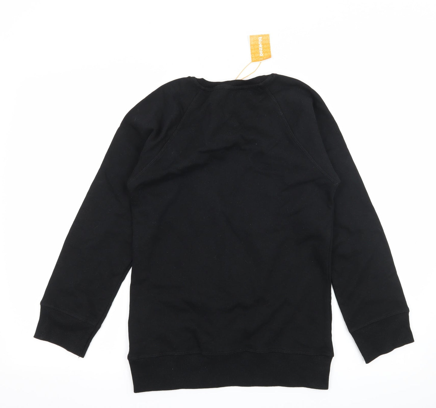 Blue Zoo Girls Black  Jersey Pullover Sweatshirt Size 13-14 Years  - Shoes