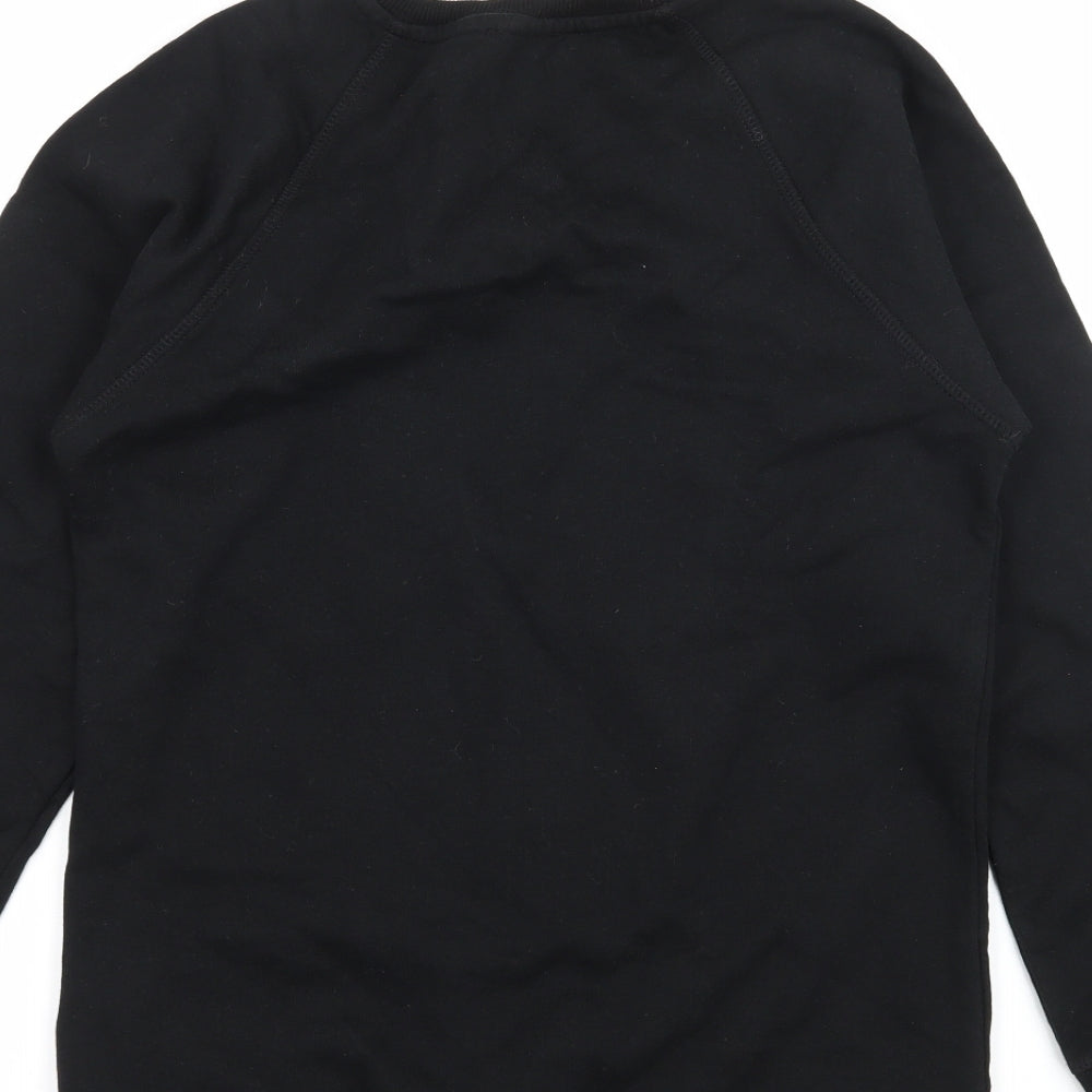 Blue Zoo Girls Black  Jersey Pullover Sweatshirt Size 13-14 Years  - Shoes