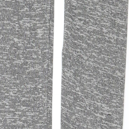 Xersion Womens Grey  Jersey Capri Leggings Size S L27 in