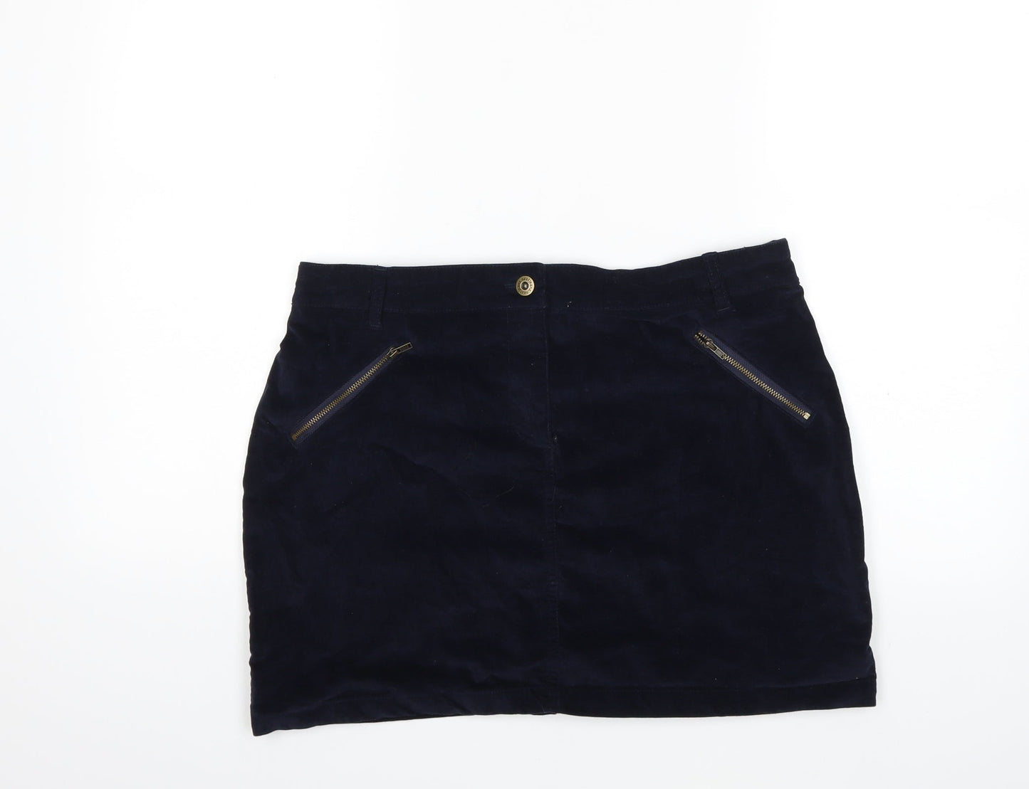 NEXT Womens Blue   Skater Skirt Size 14