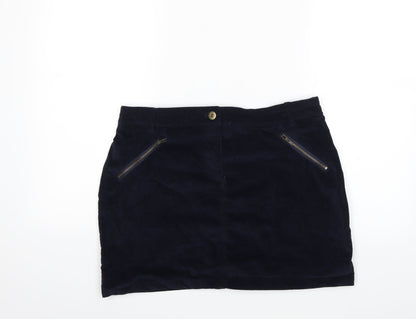 NEXT Womens Blue   Skater Skirt Size 14