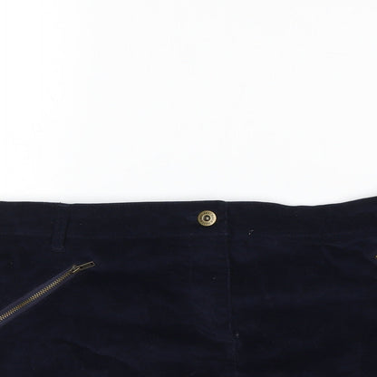 NEXT Womens Blue   Skater Skirt Size 14