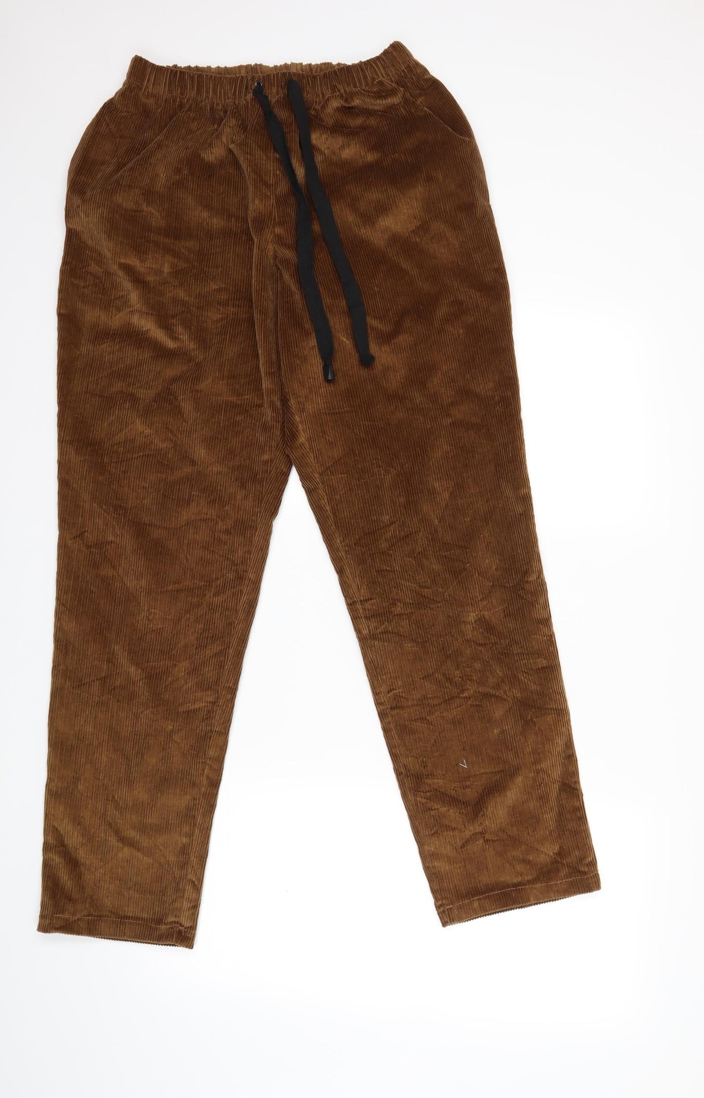 Womens UK Size 32 in Preworn Regular Fit  Brown Trousers