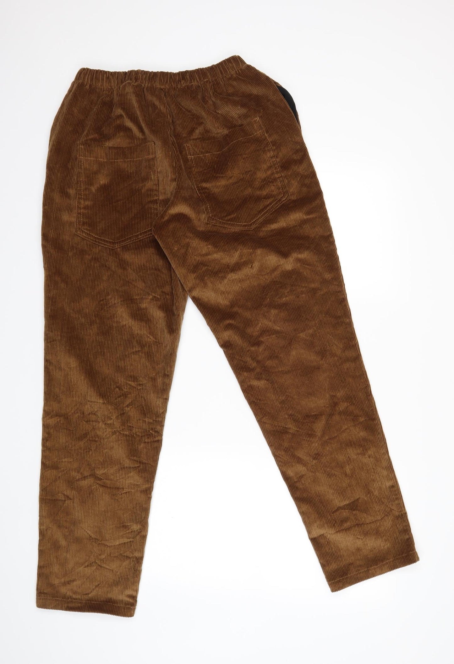 Womens UK Size 32 in Preworn Regular Fit  Brown Trousers