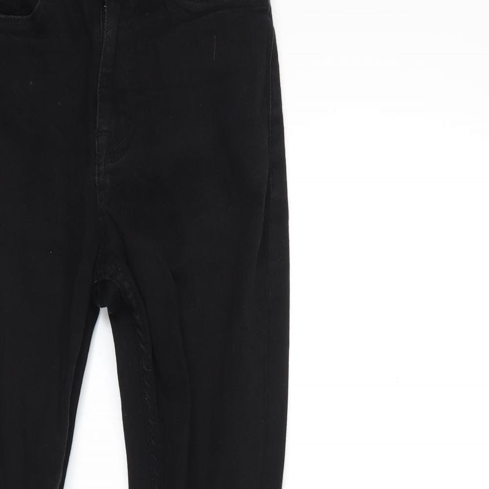 Dorothy Perkins Womens Black  Denim Skinny Jeans Size 28 in L32.5 in