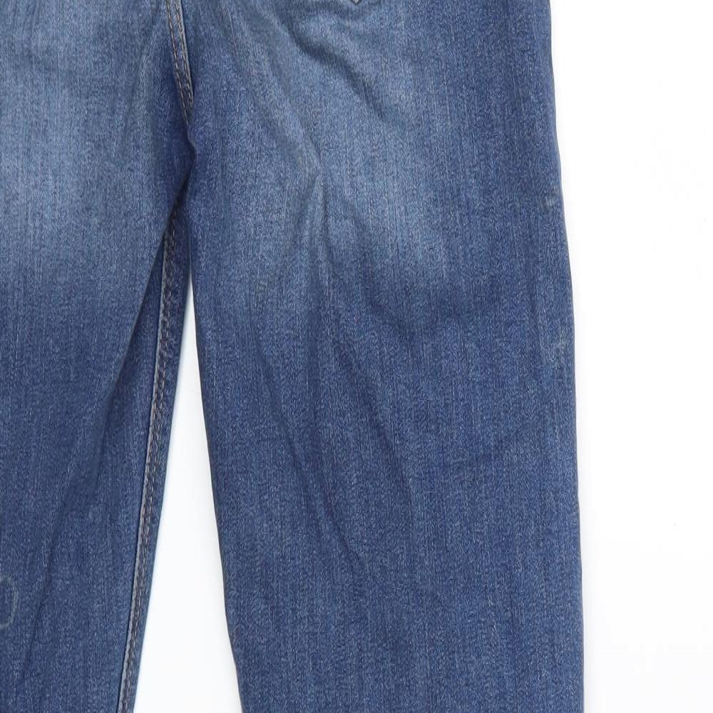 H&M Womens Blue  Denim Skinny Jeans Size 8 L27 in