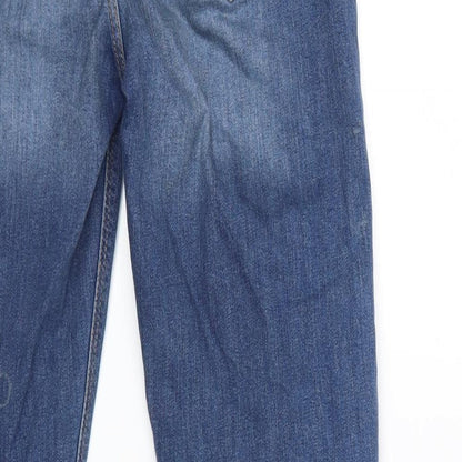 H&M Womens Blue  Denim Skinny Jeans Size 8 L27 in
