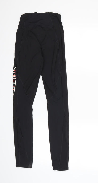DOMYOS Womens Black   Capri Leggings Size XS L30 in