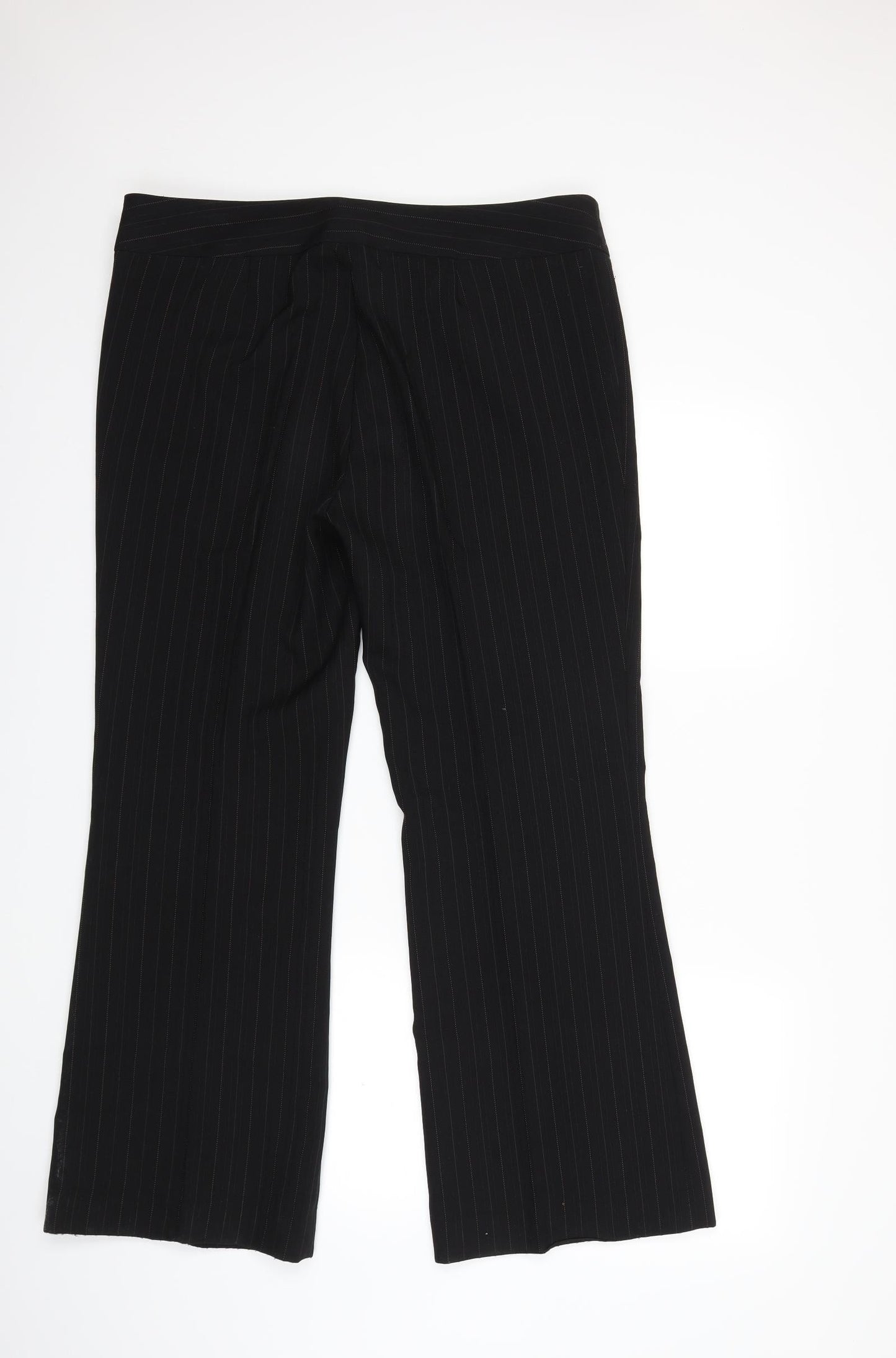 Womens UK Size 16 Atmosphere Regular Fit  Black Trousers