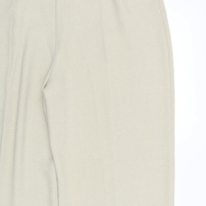 Womens UK Size 34 in Wallis Regular Fit  Beige Trousers