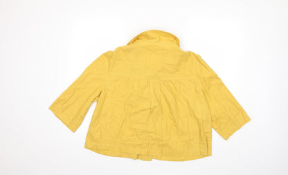F&F Womens Yellow   Jacket  Size 18