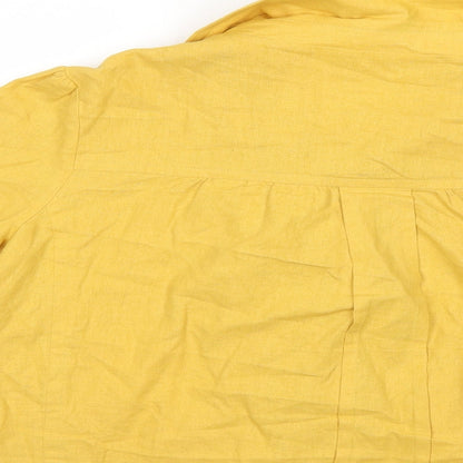 F&F Womens Yellow   Jacket  Size 18