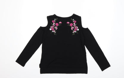 Primark Girls Blue   Pullover Jumper Size 10-11 Years