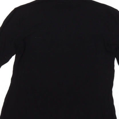 Papaya Womens Black   Pullover Jumper Size 14