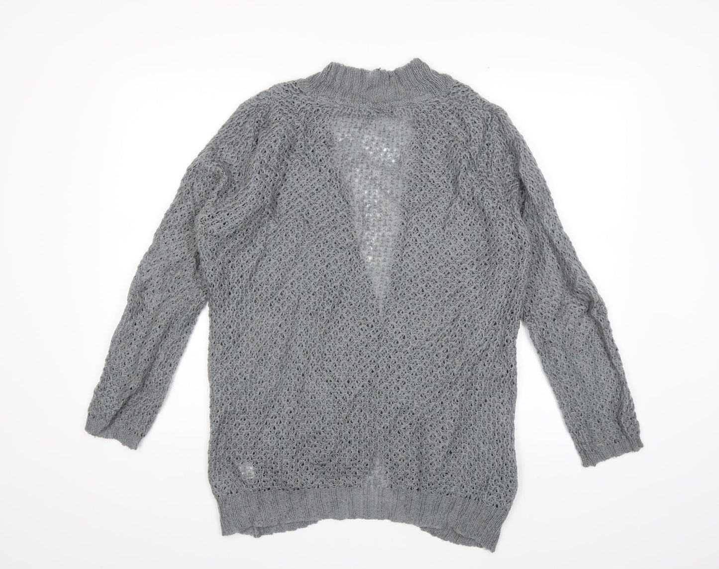 Atmosphere Womens Grey  Knit Cardigan Jumper Size 14