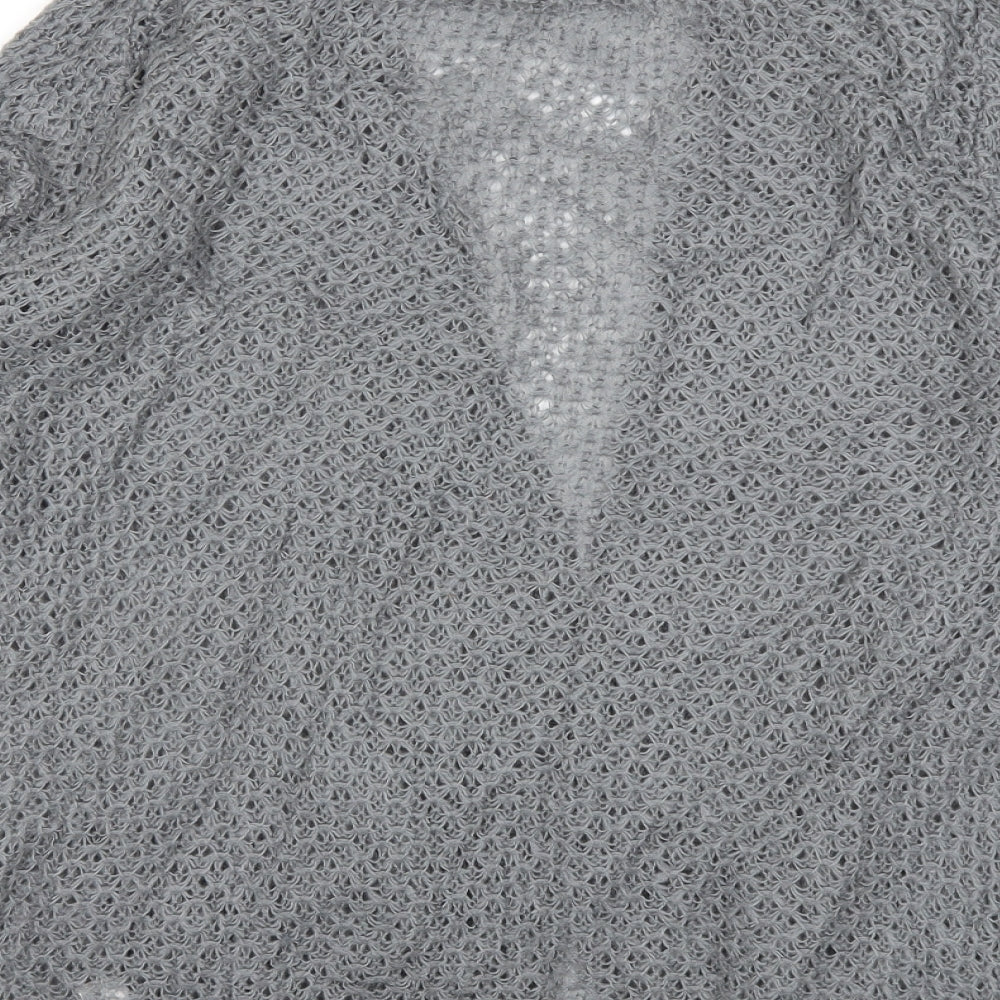 Atmosphere Womens Grey  Knit Cardigan Jumper Size 14