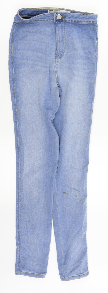 ASOS Womens Blue  Denim Straight Jeans Size 26 in L32 in