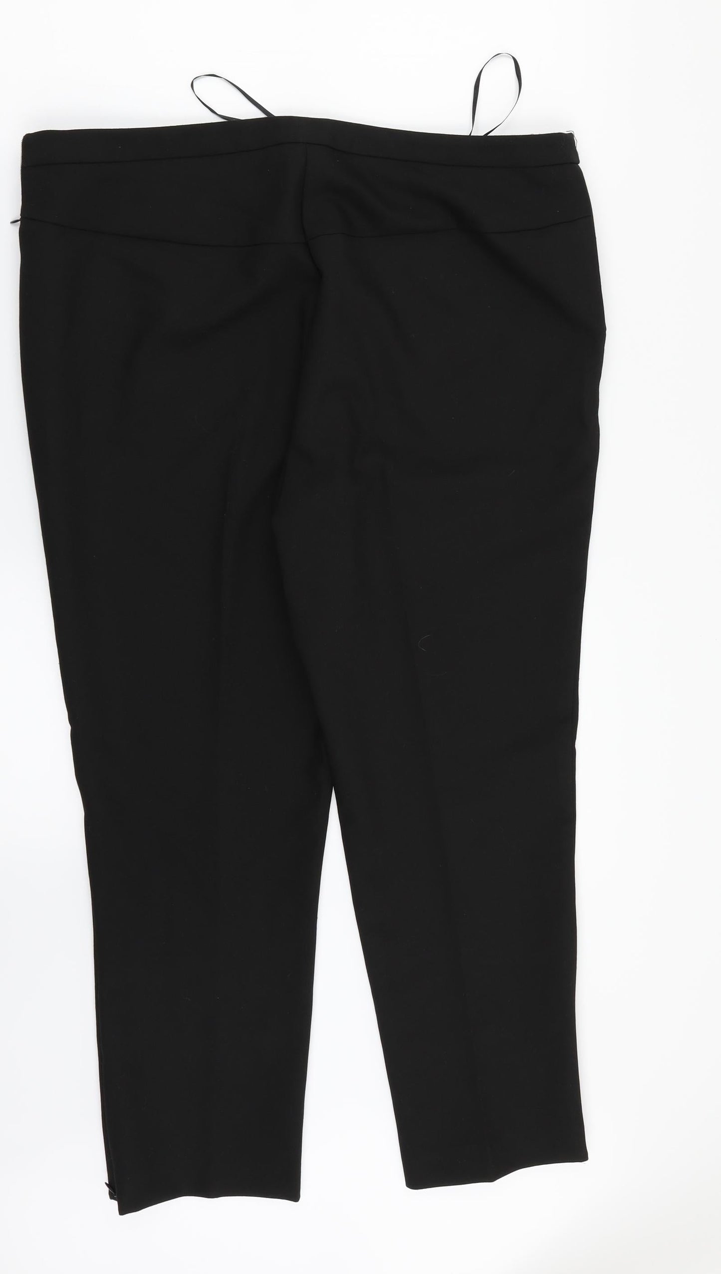 TU Womens Black   Dress Pants Trousers Size 16 L26 in