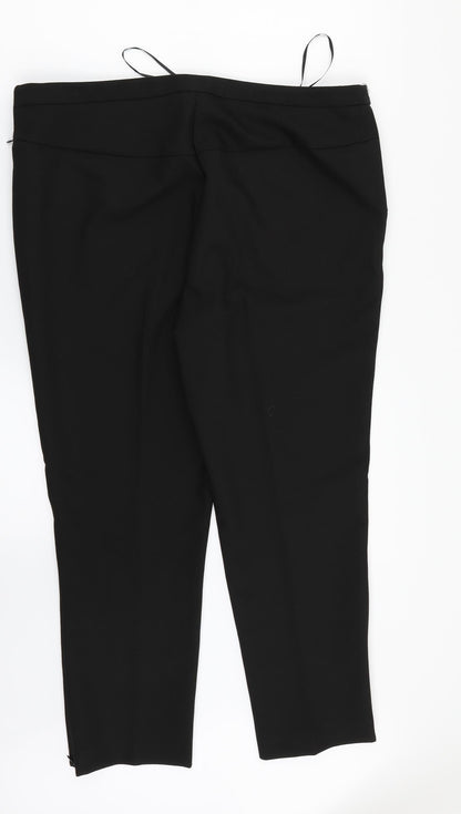 TU Womens Black   Dress Pants Trousers Size 16 L26 in