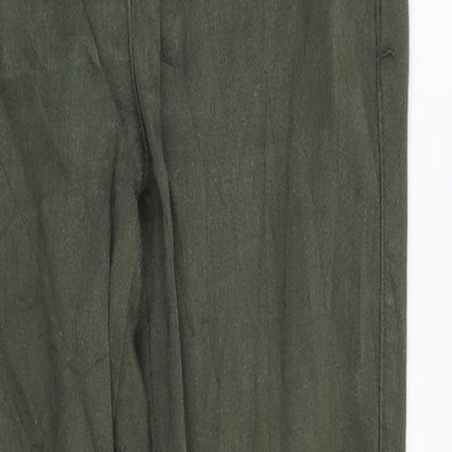 Matalan Womens Green  Denim Straight Jeans Size 10 L29 in