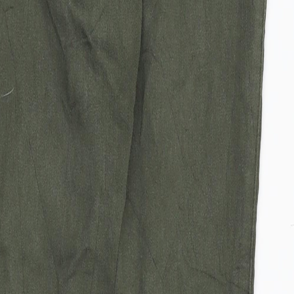 Matalan Womens Green  Denim Straight Jeans Size 10 L29 in