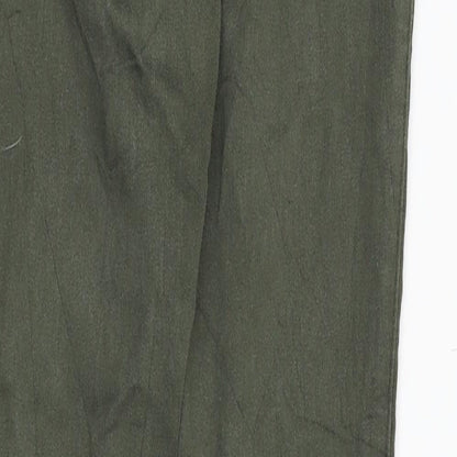 Matalan Womens Green  Denim Straight Jeans Size 10 L29 in