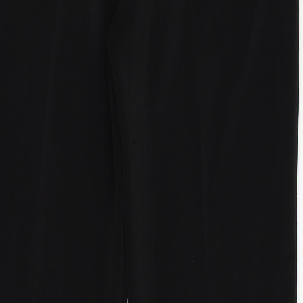 Womens UK Size 10 NEXT Regular Fit Dress Pants Black Trousers