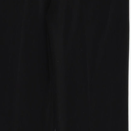 Womens UK Size 10 NEXT Regular Fit Dress Pants Black Trousers