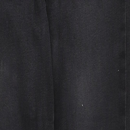 Denim & Co. Womens Black  Denim Straight Jeans Size 10 L30 in