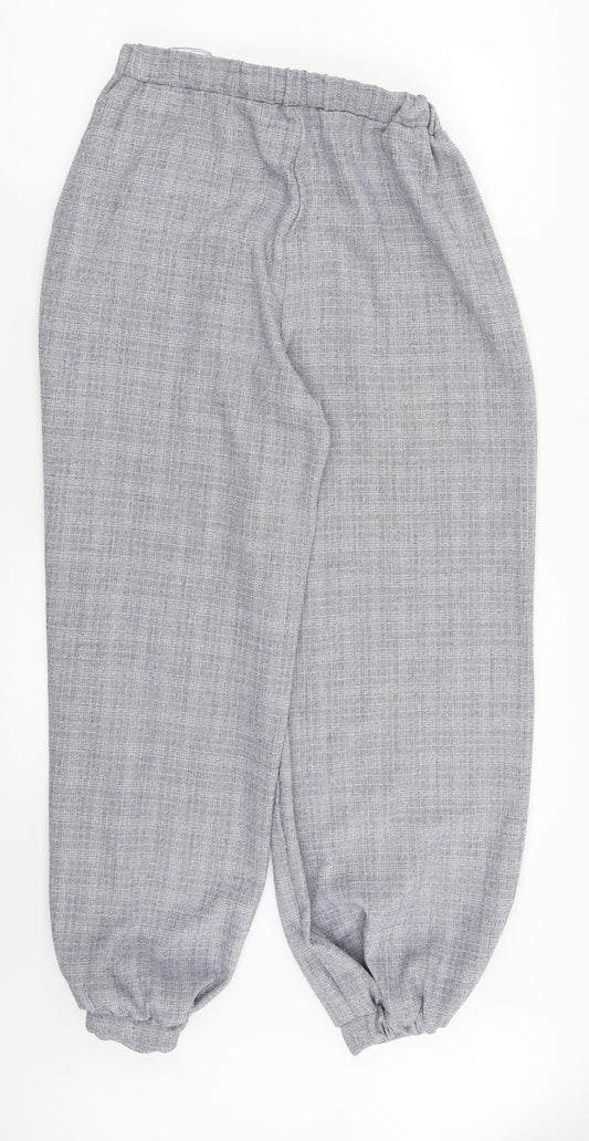 Womens UK Size S Love Regular Fit Jogger Blue Trousers