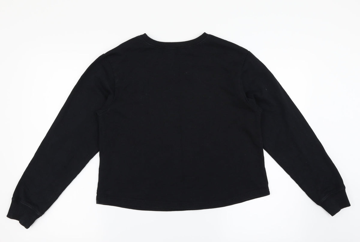 Rock & Rags Womens Black   Pullover Jumper Size S