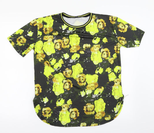 Womens UK Size 8 Atmosphere Multicoloured Basic T-Shirt