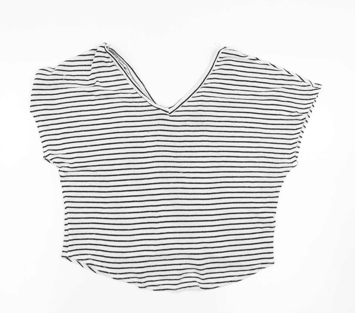 Womens UK Size 8 Topshop Multicoloured Basic T-Shirt