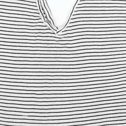 Womens UK Size 8 Topshop Multicoloured Basic T-Shirt