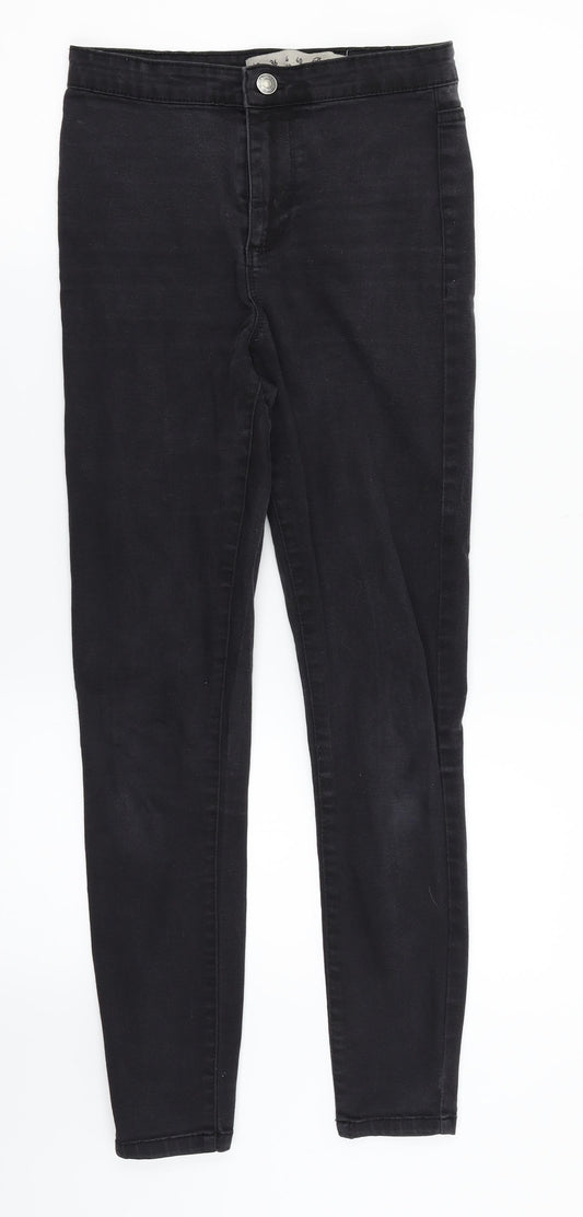 Denim. Co Womens Black  Denim Skinny Jeans Size 8 L26 in