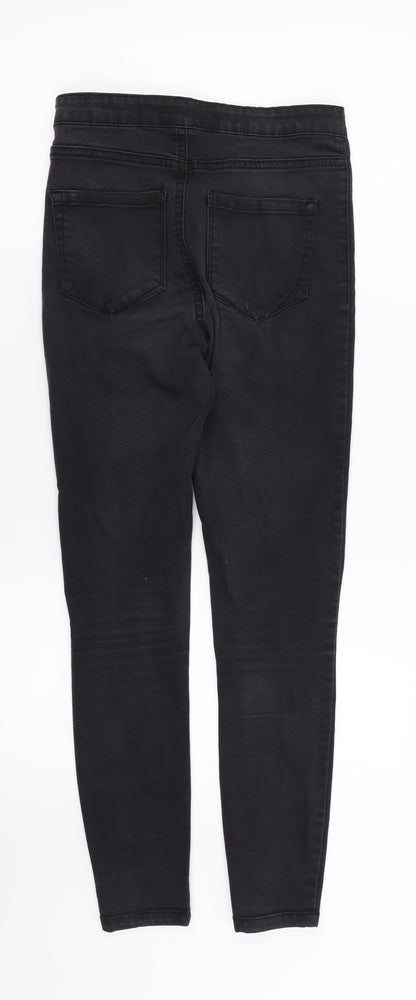 Denim. Co Womens Black  Denim Skinny Jeans Size 8 L26 in