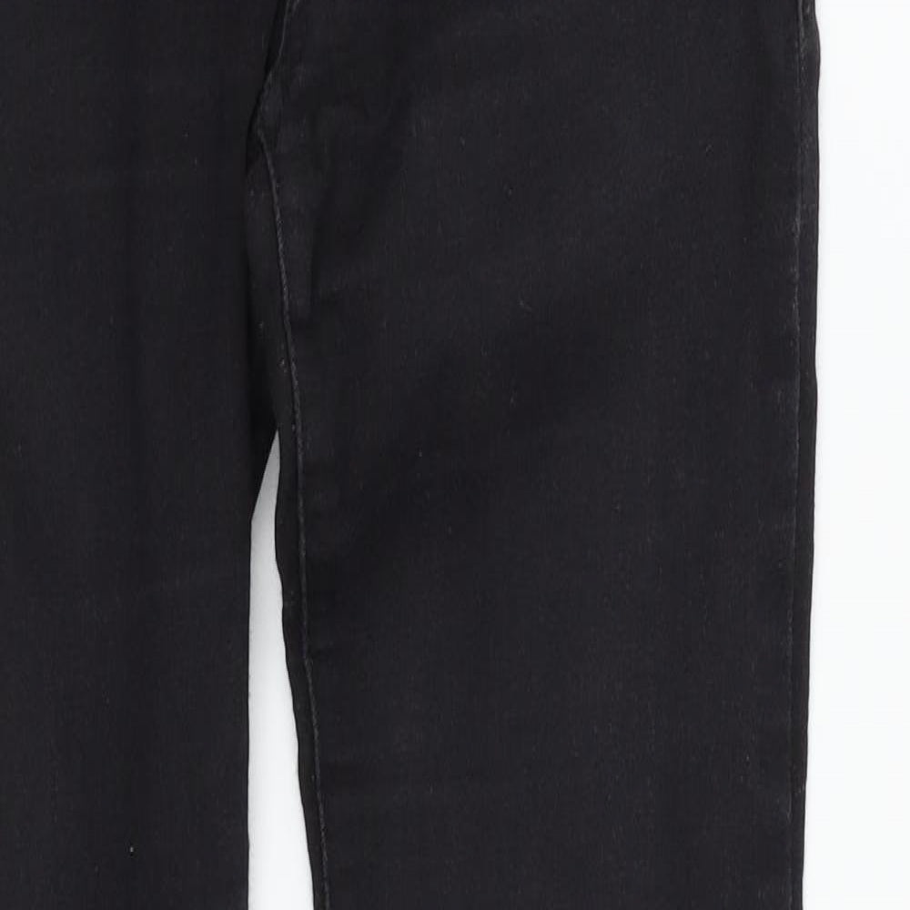 Womens UK Size 28 in Preworn Regular Fit Skinny Black Jeans