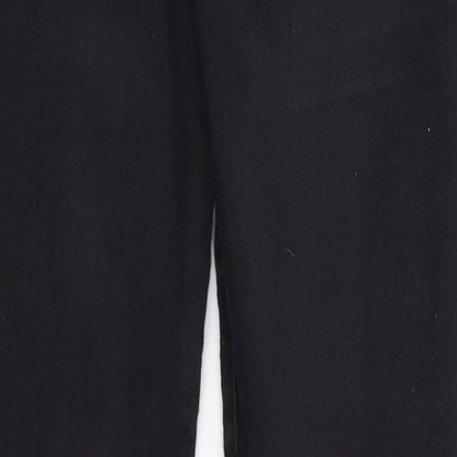 Womens UK Size 28 in Preworn Regular Fit Skinny Black Jeans