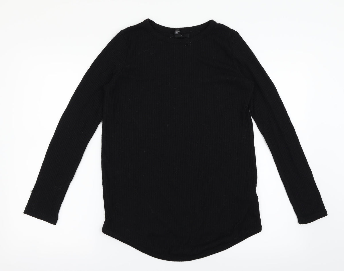 Forever 21 Womens Black   Pullover Jumper Size M